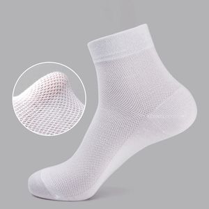 Meias masculinas 5 parslot Summer Mesh Cotton Brand Casual Business Dress Clothing for Women Short Breathable Sox 221027