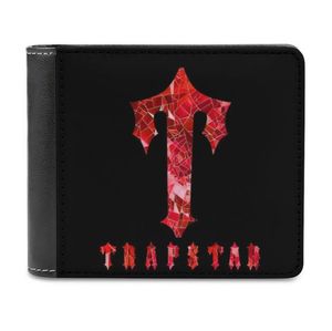 Colorful Men's Wallet Pattern Leather Short Wallet Multi-Card Wallets Fashion Purse Trapstar Trap