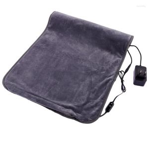 Carpets Office Heating Pad Grey Electric Winter Warmer Blanket For Shoulders Neck Back Spine Leg Body Therapy Cushion