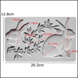 Formy do pieczenia zwierzęta hodowlane króliki konia Kogosta laska sile forma kremowarka dekorowanie Mod Sugarcraft czekoladowe narzędzia do pieczenia