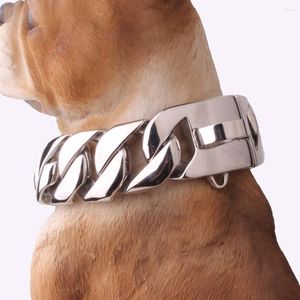 Choker Wysokiej jakości łańcuch psa ze stali nierdzewnej Martingale High-end Custom Show Bully Dogs Duberman Regulowane bezpieczeństwo