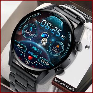 NFC Bluetooth Smart Watch Водонепроницаемые мужчины Smart Wwatch Sports Fitness Tracker Bracelet Bracelet Monitor Часы сердечного давления для Android iOS