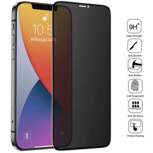 3D Privacy Displayschutz aus gehärtetem Glas 30 Grad für iPhone 15 14 13 12 7 8 plus Pro Max Mini Anti-Spionage-Schutz