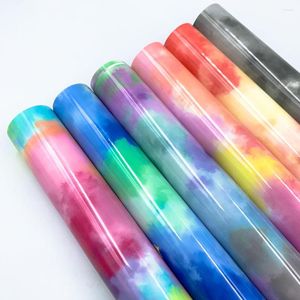 Adesivos de janela transferência de calor Faça o padrão de placas Cricut Film para vestuário Hat Hat Fabric Diy Tie Dye HTV Ferro em filmes decorativos de camiseta