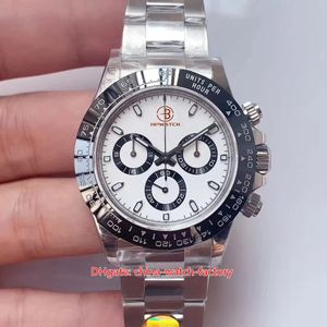 16 Style Mens Watch BP Maker 40mm 116500 Panda 116506 116520 Sport Watches Sapphire Ceramic Chronograph ETA 7750 Movement Mechanical Automatic Men's Wristwatches