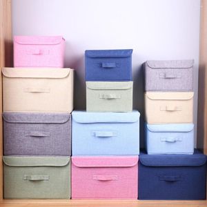 Clothing Storage Foldable Dust-proof Underwear Socks Box Container Home Wardrobe Organizer