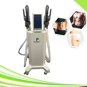 cavitation ems sculpting machine bodybuilding fitness equipment build muscle stimulation slimming device 4 pads work at the same time professional butt lift ems