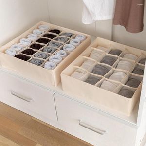 Clothing Storage Oxford Cloth Closet Underwear Necktie Socks Bra Box Container Organizer 2022