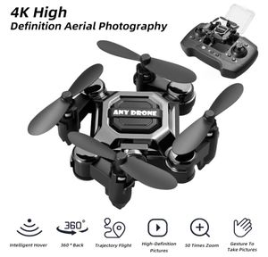 Folding Storage Drone 50x Zoom 4K Profesional Mini Quadcopter med kamera Small UAV Aerial Pography HD Drones Smart Hover Long 6171784