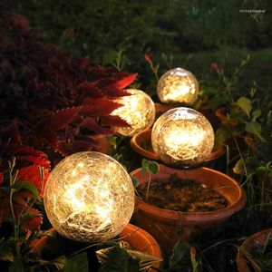 Strängar LED Solar Lights Christmas Fairy Garland Outdoor Garden Lawn Waterproof String Holiday Party Lamp Decoration