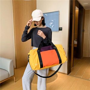 Bolsas de Duffel viajam para mulheres com painéis de grande bolsa de mal