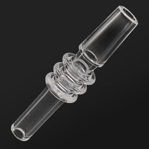 Nektar Collector Quartz Tips Rökning 10mm 14mm 18mm hane Dabbing Nail With Diamond Knots Glass Dab Straw Stick For Mini Small Nector Kit Yareone Wholesale