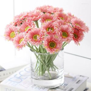 Dekorativa blommor 50st/Lot Artificial for Home Autumn Decoration Fake Dried Stamens High Quality in Batch Plant ZJH035