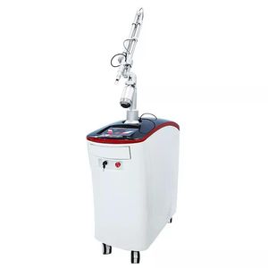 Pico Q Switched ND Yag Picosecond Laser Tattoo Removal ärr Acne Pigment Borttagning Maskin