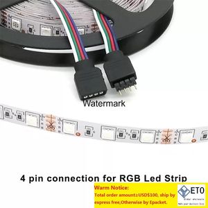 5050 LED Strip 60leds/M 5M 300leds IP20 غير مقاوم للمياه أبيض/أبيض/أحمر/أزرق/أصفر/أخضر/RGB لزينة المنزل