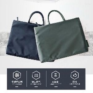 Briefcases Fashion Design Solid Color Oxford Fabric With Water Repplent Brifecase From 13-14-15.6inches Size Handbag Docs File OL Bag