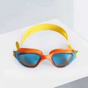 goggles Neue Erwachsene Schwimmbrille HD Anti-Fog Hochwertige Vollformat-Großsichtbrille Sile Cord Einstellbar L221028