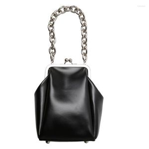 Evening Bags Sunny Beach Retro Acrylic Chains Bag Crossbody Vintage Party Clutch Women Shoulder Purse Handbag Luxury Frame White Black