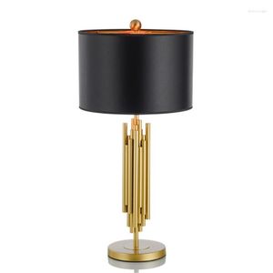 Table Lamps Nordic Creative Modern Minimalist American Bedroom Bedside Lamp Living Room Villa Model