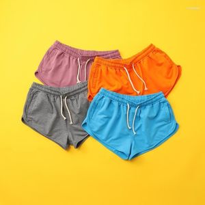 Herren-Shorts für Herren, sexy Retro-Laufshorts, Lounge Booty mit geteilter Seite