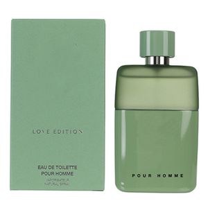 Man Fragrance Spray 90ml Love Edition eau de Toyletlet Poue Homme高品質の高速郵便料金のための香水