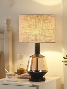 Table Lamps Post Modern Creative Personality Glass Desk Lamp Living Room Study Bedroom Bedside Northern Europe Light Luxury