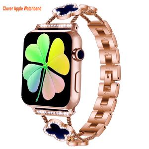 Momoiro Clover Smart Watch Band Straps for iWatch 42mm 44mm 45mm Beautiful Easter Rabbit Bunny Leaves Sport Soft Silicone Rubber Replacement Bands Apple Watch 7 8 6 5 4
