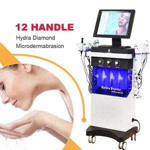 2023 Macchina per il viso Hydro Diamond Dermobrasion H2o2 Microdermoabrasione Jet Peel per attrezzature per saloni di bellezza