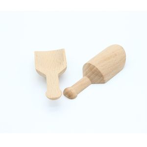 Tea Spoon Bath Salt Medicine Powder Wooden Spoons Creative Small Household Crafts Home qb Q2