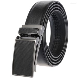 Belts Designer Brand Men Open Buckle Slide Cracet Larghezza cinghia 3,1 cm Fare clic sulla cintura automatica Papà regalo Papà
