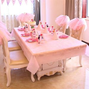 Table Cloth 2pcs Decorative Rectangular Tablecloths Dining Cover Solid Color Cotton Linen Tablecloth