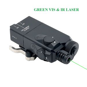 OTAL-C Scope Offset Tactical Aiming Laser-Classic IR und Green Laser Sight mit Quick Release HT Mount fit Picatinny Rail für Jagdgewehr Airsoft