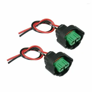 Lighting System 2Pcs H11 H8 Female Connector Adapter Wiring Harness Socket Car Wire Cable Plug For Foglight Head Light