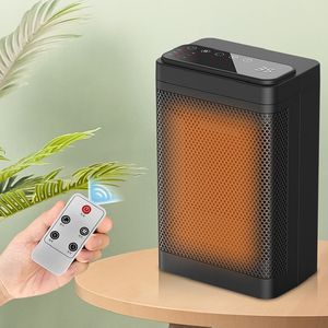 Mini PTC Air Heater Portable inomhusanvändning 24 timmar Timer överhettning LED Display Bedroom Office Fast Heat Electric Space Heater