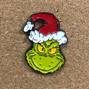 Brooches Christmas Monster Cute Badges With Anime Enamel Pin Lapel On Backpack Jewelry Gift Accessories Year