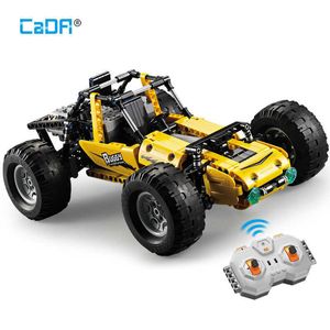 Blocs CADA GHz Tamis d escalade City RC Racing Car All Terrain Off Road Building Blocs Bricks Toys for Kids T221028