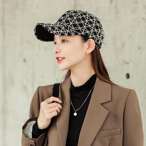 Rk1l Ball Caps Kobiety Lato solidny kolor baseball czapka haft haft listy lady koreańska moda ochrona przed słońcem cień męski kapelusz