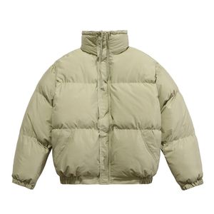 Parka kvinna vinterrockar kvinnor puffer kappa designer puffer jacka man ner jackor bokstav l￥ng ￤rmficka varm ￶verdimensionerad utomhus mode tjock f￶r ￤lskare blixtl￥s