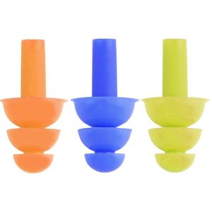 Soft Silicone EarPlugs Sound Insulation Ear Protection Earplugs Anti-noise Plugs Foam Noise Reduction with Storage Box