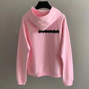 EW Tasarımcı Erkek Sweatshirts Kadın Hoodies Erkek Moda Sweatshirt Mektup Baskı Kazandırıcılar Sonbahar Kış Hoodie Sıradan Üstler Şık Palto