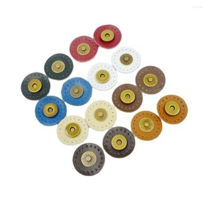 Gift Wrap 10pairs Diy Bag Accessories Leather Hand Magnetic Buckle Quilt Patchwork Round Sewing Snap Button For Bags