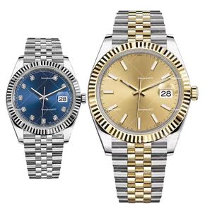 Designer Mens and Womens Watch Automatic Core Mechanical Watch mm All rostfritt stål Luminous Model Diamond Classic Gift Par Wristwatch Montre de Luxe