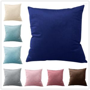 Pillow Luxury Velvet Cover Pillowcase Green Yellow Pink Blue Home Decorative Sofa Throw Pillows
