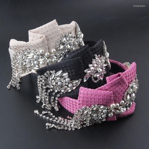 Hair Clips Moda Fashion Exagerado Multi-camada Incluste Pearl Rhinestone Tassel Fandies Ladies Liberous Prom Travel 954