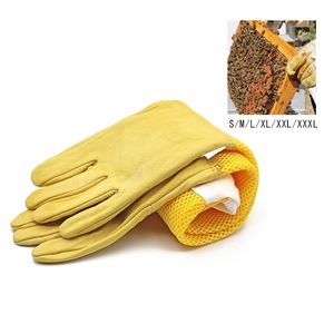 Other Garden Supplies Beekeeper Gloves Protective Sleeves Ventilated Professional Anti Bee for Apiculture Prevent Beehive tools 221028