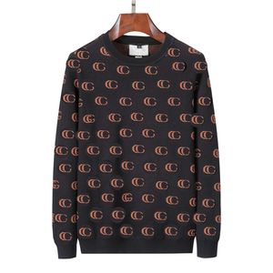 Yeni Erkek Sweaters 2023 Erkek Tasarımcı Sweaters Retro Klasik Lüks Sweatshirt Erkekler Mektup Nakış Yuvarlak Boyun Rahat Kalite Jumper Moda Hoodie