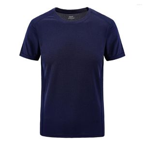 Camisetas masculinas camisetas kancoold de verão de verão de cor mole de algodão externo plânsto de tamanho esportivo rápido respirável tampas de manga curta respirável