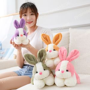 22 cm kawaii 4 cores simulação coelho boneca de pelúcia