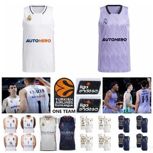 2022-23 Print Baloncesto Basketball 9 Felipe Reyes Jersey 7 Luka Doncic 44 Jeffery Taylor 14 Nando De Colo 13 Sergio Rodriguez 12 Carlos Alocen Liga A Euroleague Shirt