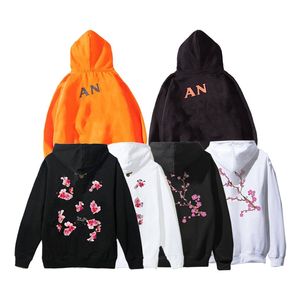 Herren Hoodies Sweatshirts Designer Herren Damen Hoodie Flower Sakura Butterfly Hoody Viper Oversize Fleece Paare Kapuzenpullover